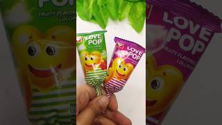 Love pop lollipops unboxing shortslollipop youtubeshort [upl. by Zoila792]