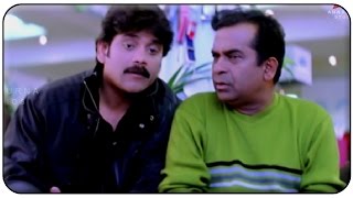 Brahmanandam amp Nagarjuna Shopping Comedy Scene  Manmadhudu Movie [upl. by Sirtaeb]