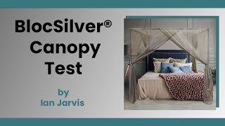 BlocSilver® EMF Bed Canopy Test and Review  by Ian Jarvis [upl. by Margie]