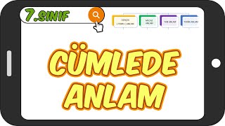 Cümlede Anlam  Kapsamlı Konu Anlatımı 📙 7Sınıf Türkçe 2023 [upl. by Torin]