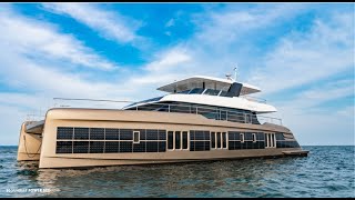 Sunreef 80 ECO Power catamaran 2023  The Most Advanced Electric Motor Yacht In The World is HERE [upl. by Prevot933]