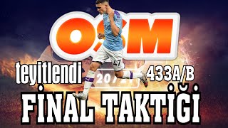 OSM  Tescilli 433 Taktiği ŞL taktiği  3 kupa alan taktik  Teyitli  Online Soccer Manager  2021 [upl. by Darill]