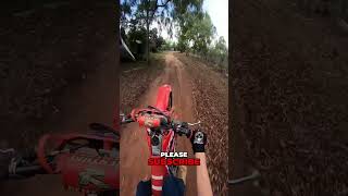 please dont scroll 😭😭😭 crf250r wheelie motorbike motocross motocrossbike [upl. by Matazzoni362]