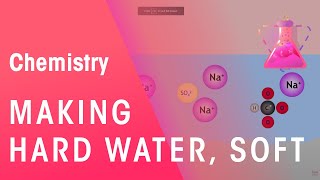 Learn How To Turn Hard Water Into Soft Water  Environmental Chemistry  Chemistry  FuseSchool [upl. by Gaudette680]