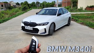 BMW M340i 2024  Walkaround Review Features Price  Bmw m340i exhaust [upl. by Eniretak]