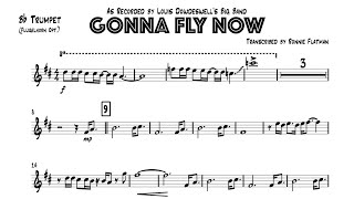 LOUIS DOWDESWELL GONNA FLY NOW Trumpet transcription [upl. by Annahc]