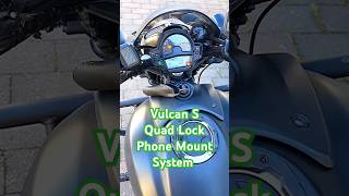 Kawasaki Vulcan S Mods amp upgrades Quad lock phone mount bikelife vlog shorts motovlog [upl. by Sulrac228]