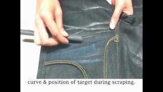 NIMES DENIMing 8216 Style Jeans  Whisker amp Handsand DIY Tutorial [upl. by Treve805]