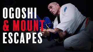 BJJ Techniques  Ogoshi Sweeps amp Mount Escapes  CVBJJ Online [upl. by Salohci]