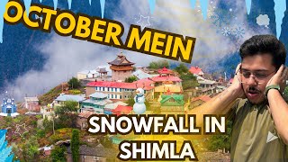 Shimla current situationshimla weather today shimla in October 2024Shimla in monsoon [upl. by Artcele]