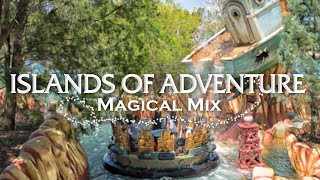 Islands of Adventure Theme Park Audio  Magical Mix [upl. by Mathia91]