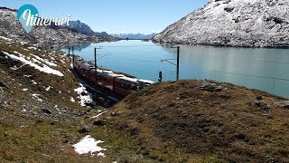 ITINERARI VIAGGIO SUL TRENINO ROSSO DEL BERNINA [upl. by Attelahs]