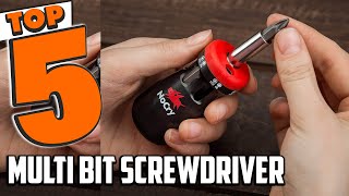 Best Multi Bit Screwdriver In 2024  Top 5 Multi Bit Screwdrivers Review [upl. by Selden815]