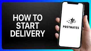 How To Start Postmates Delivery Tutorial [upl. by Walford]