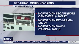 Norwegian Cruise Line announces additional cancellations [upl. by Kimball]