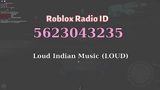 Loud Indian Music LOUD Roblox Radio CodesIDs [upl. by Carissa94]