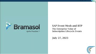 SAP Event Mesh – The enterprise value of Subscription Contract lifecycle events [upl. by Gerick]