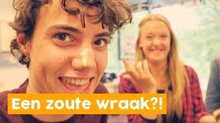 BRUGKLAS PRANK BACKSTAGE 3  niekroozen vlog 24 [upl. by Vudimir]