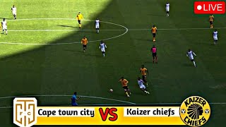 🛑LIVE Cape town city vs Kaizer Chiefs Mtn8 cup Quarterfinal live streaming [upl. by Wise]