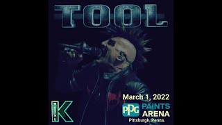 Tool  Full Concert  Pittsburgh 3122 [upl. by Eneroc369]