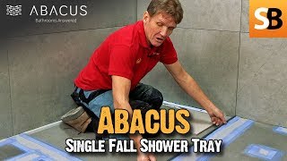 How to Install a Shower Tray Wet Room Former [upl. by Airegin]