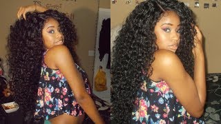 30 BEST CURLY WIG Styling  Review  FREETRESS EQUAL KITRON  BlackHairSpray [upl. by Atiluj]