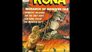 Kona  Monarch Of Monster Isle No5 1963 comic book [upl. by Danyette]