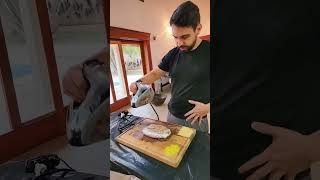 Seria isso um Churrasqueira Portátil😱🥩viral churrasco grill divertido amigos picanha comedy [upl. by Baryram]