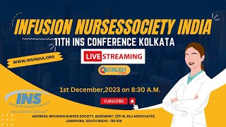 Infusion Nurses Society India11th INS Conference kolkata [upl. by Anilos287]