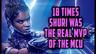 18 Times Shuri Was The Real MVP Of The MCU [upl. by Ahselef]