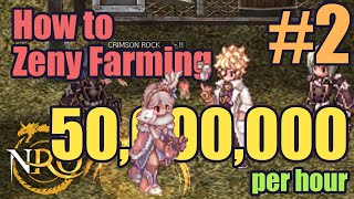 NovaRO How to Zeny Farming  2  Rudus 2F 50mh [upl. by Acsehcnarf]