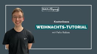 WEIHNACHTSVIDEO 2024 Tanzstudio Kotch amp Rhapsody Das TUTORIAL mit FELIX RABAS [upl. by Ramirol]