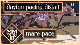 2023 Dayton Pacing Distaff  Grace Hill  Mare Pace [upl. by Erual729]