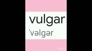 vulgar meaning in Hindistudystudy✌️👌 [upl. by Chouest402]