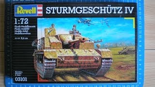 Revell 172 Sturmgeschütz Stug IV  Inbox Review [upl. by Renfred]