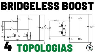 Bridgeless Boost  4 Types of Topologies PFC [upl. by Linder]