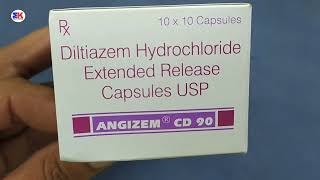 Angizem CD 90 Capsule  Diltiazem Capsule  Angizem CD 90mg Capsule Uses Benefits Dosage Review [upl. by Dinin]