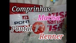 Comprinhas MarisaPontalRenner Liquidação [upl. by Marsiella]