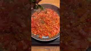 Easy creamy amp healthy shakshuka recipe  youtubeshorts [upl. by Dnalhsa]