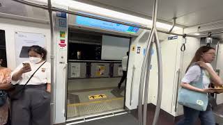 BTS Skytrain EMUB3 V76 Surasak  Siam [upl. by Toma]