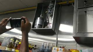 Ansul R102 fire suppression system test link testing [upl. by Levison]