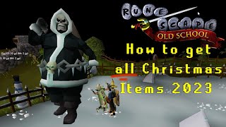 ALL Holiday Items in 2023 Christmas Event Guide OSRS [upl. by Ellertnom]