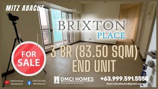 RFO 3BR Condo Unit for Sale near BGC and Ortigas  DMCI Homes Brixton Place  March 2023 [upl. by Holmann12]