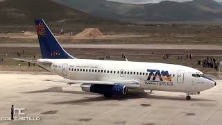 Inauguración Aeropuerto de Oruro Bolivia con Evo Morales AVIACIÓN CLÁSICA 727 737 C130 y más [upl. by Lee]