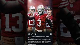 49ers 15th Pick NFL Draft 2025 [upl. by Analah236]