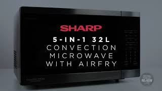 Sharp 5in1 Inverter Microwave with AirFry – National Product Review [upl. by Norraf173]