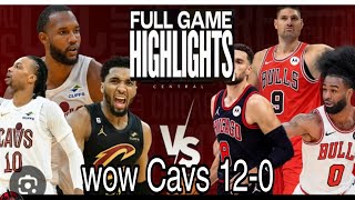 CAVS VS BULLS FULL GAME HIGHLIGHTS  NOV 11 202425  NBA SEASON [upl. by Terrab]