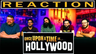 Once Upon a Time in Hollywood Trailer Reaction [upl. by Stiles305]