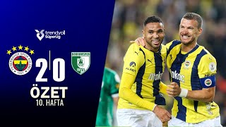 Fenerbahçe 20 Sipay Bodrum FK Maç Özeti [upl. by Marina114]