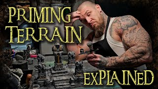 How and WHY to prime your Warhammer terrain [upl. by Alatea]